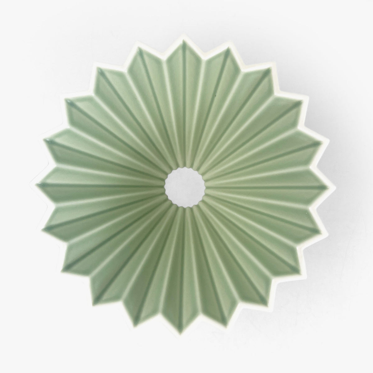 Origami Coffee Dripper Green (5.5"D)