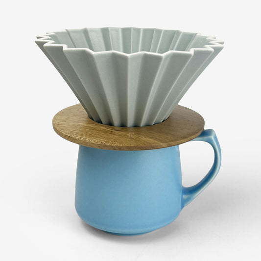 Origami Coffee Dripper Gray (5.5"D)