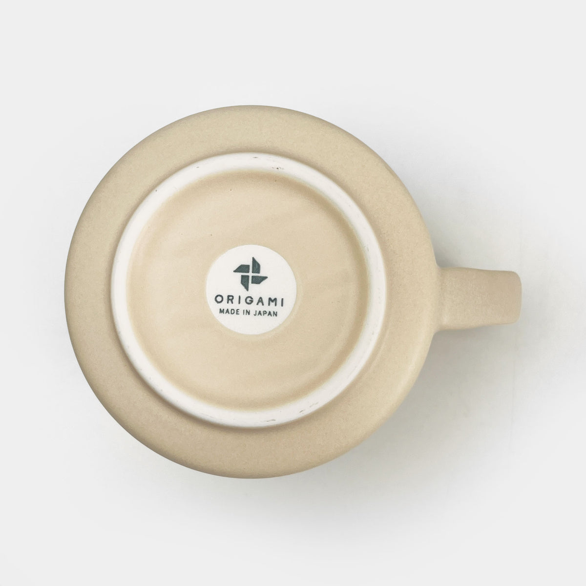 Origami Aroma Mug Beige (8.5 fl.oz)