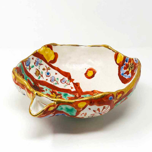 Katakuchi Bowl Yama warau 山笑う(9"D) image 1
