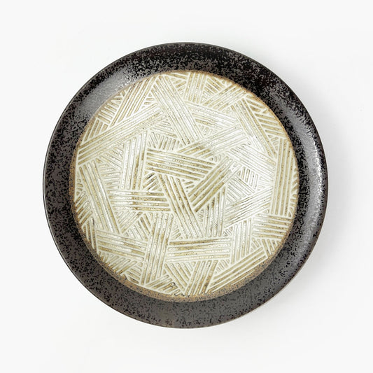 Shallow Bowl Kushimemon (6.5"D) image 1