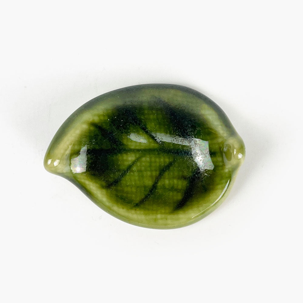 Chopstick Rest Konoha Oribe (2" x 1.75") image 2