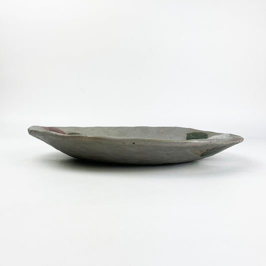 Plate Tsubakikamon (9.5"D) by Musashi Tsujii image 1