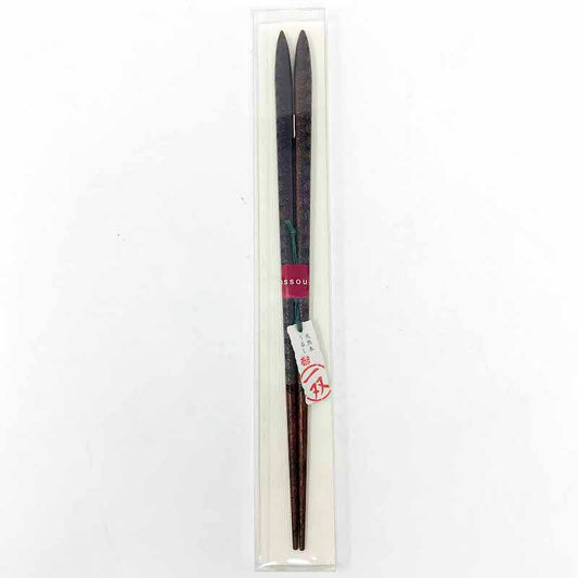 Wakasa-nuri Asanoha Chopsticks (8" L) image 1