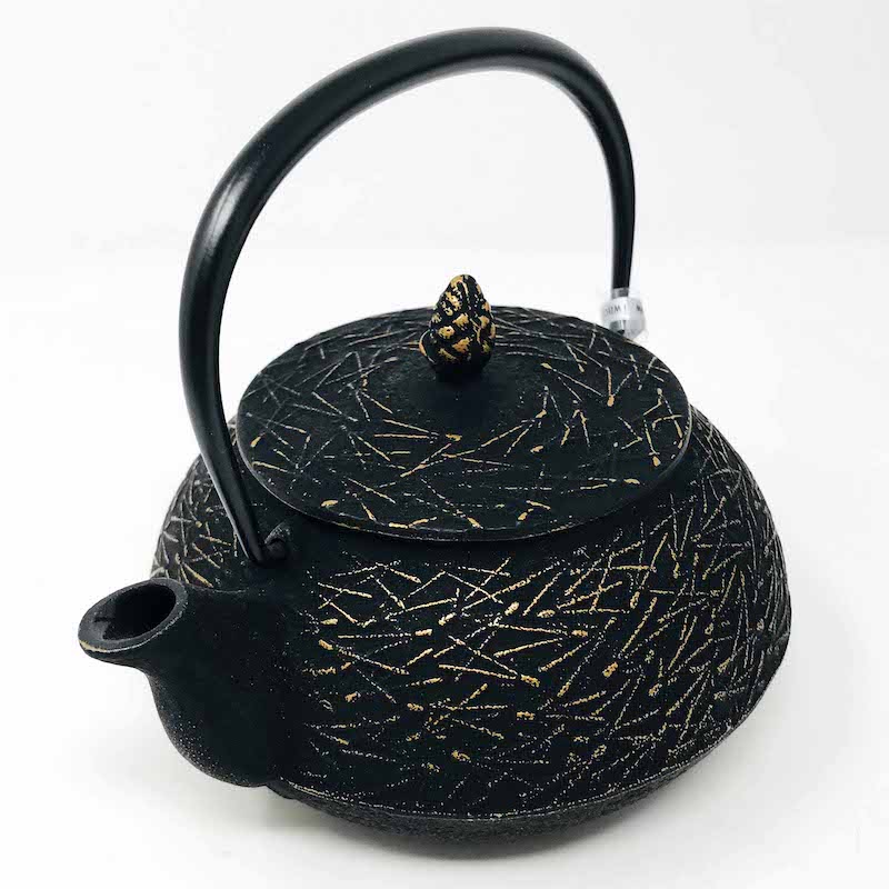 Iwachu Cast Iron Tea Pot Black Pine Needle image 4