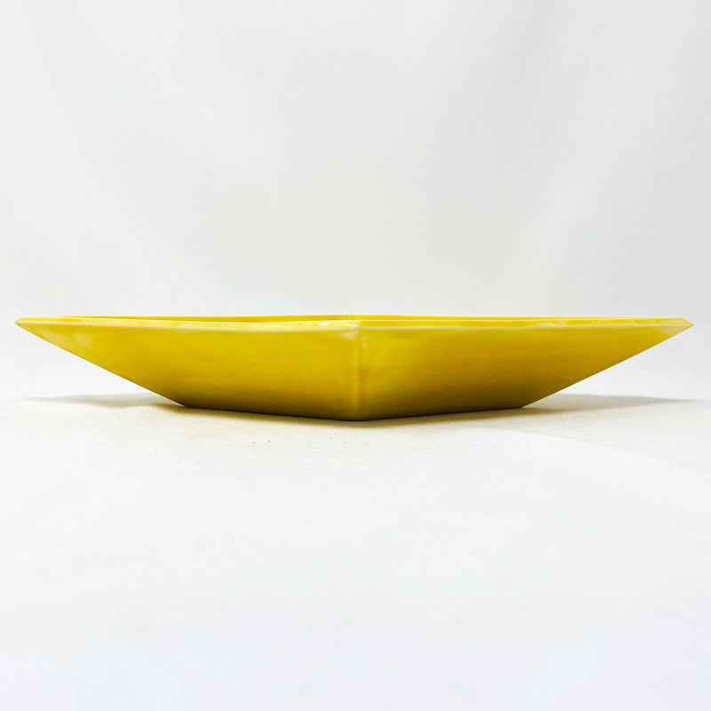 Rhomboid Dish -Yellow - Mustard (9") image 5