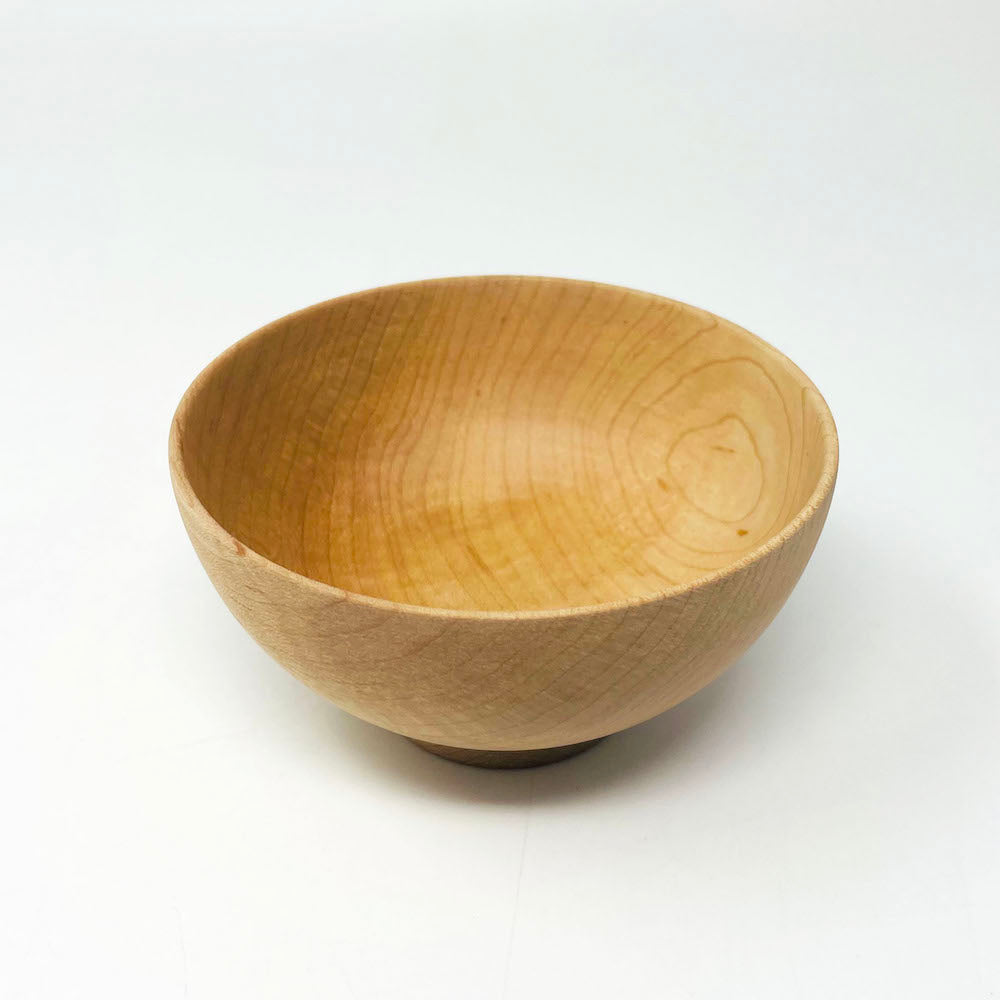 Wooden Soup Bowl Kids (4"D) image 7