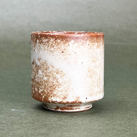 Sake Cup Sabi Shino (2"D) image 1