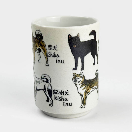 Yunomi Tea Cup Dog of Japan (8oz) image 1