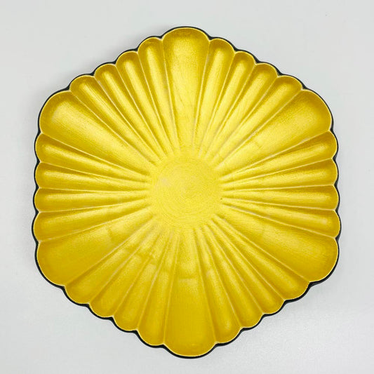 Plate Kokuyuki Kinsai Gold (7.5"D) image 1