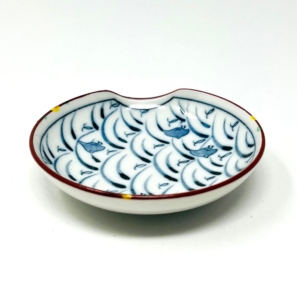 Dish with Chopstick Rest (3.5"D) image 4