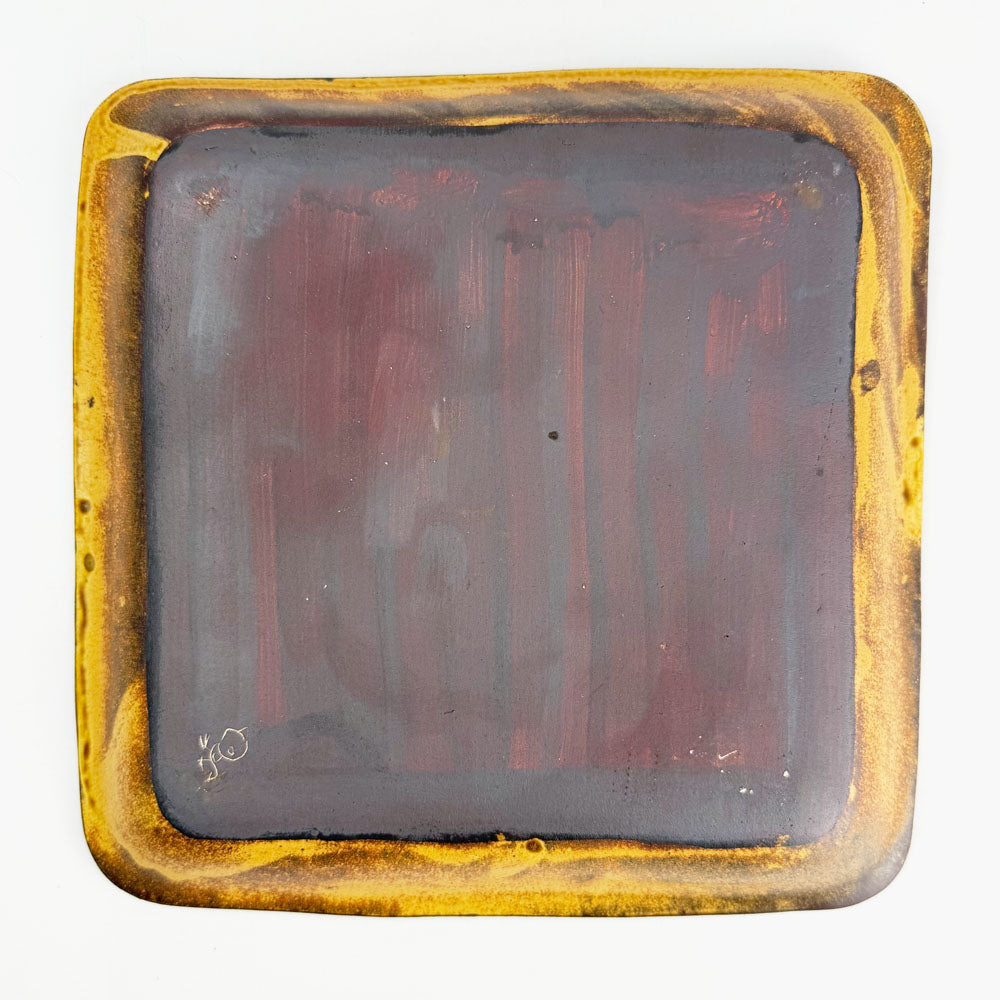 Sq Plate Hedgehog (9.75") by Yoji Horikoshi image 2