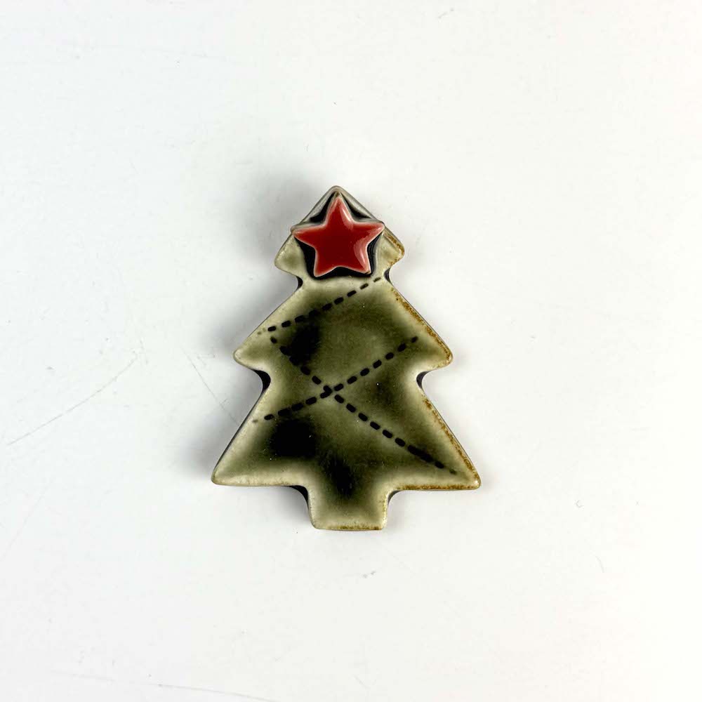 Chopstick Rest - Christmas Tree image 0