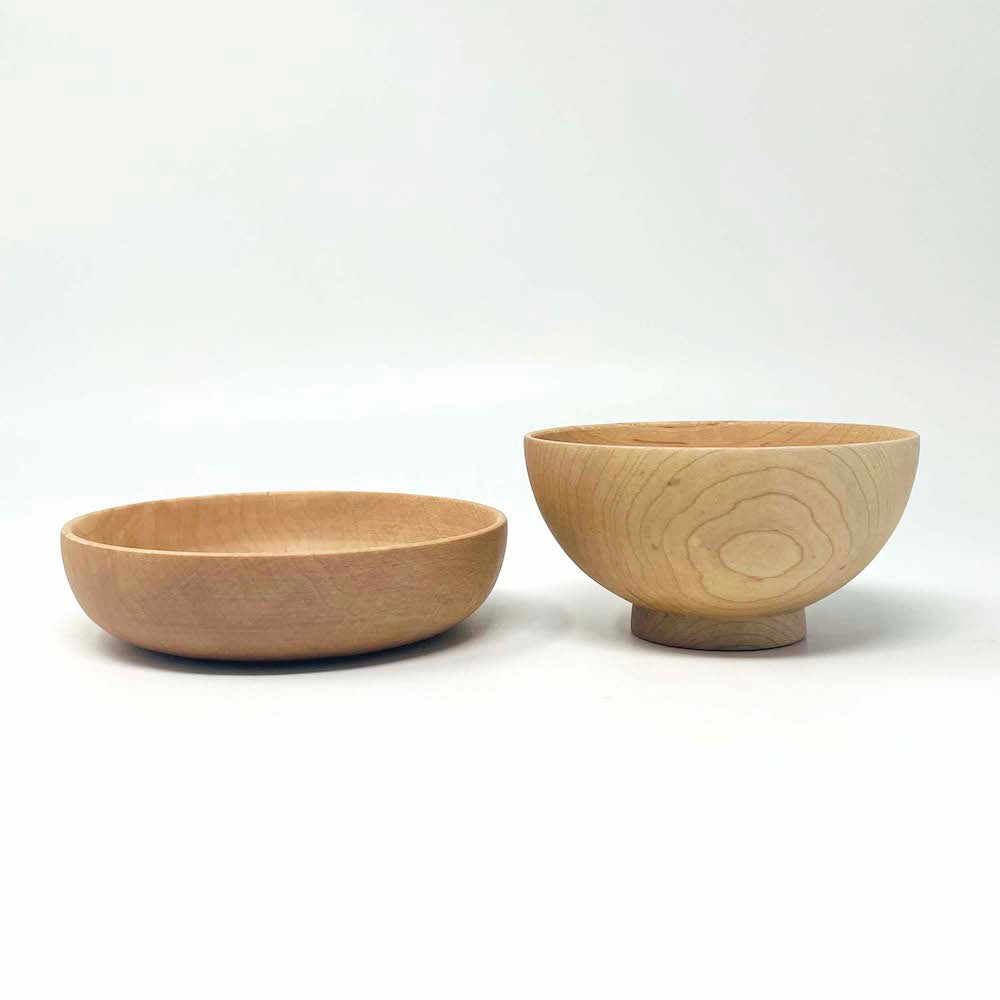 Wooden Deep Dish (4.75"D) image 9