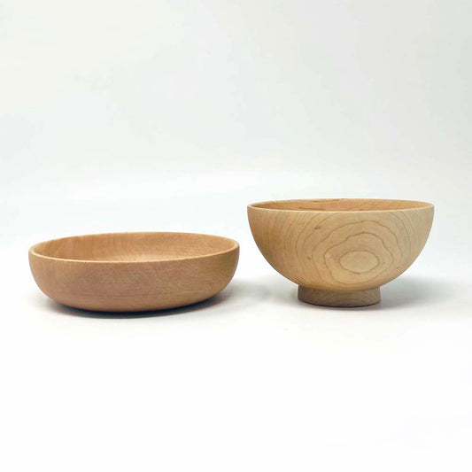 Wooden Deep Dish (4.75"D) image 9