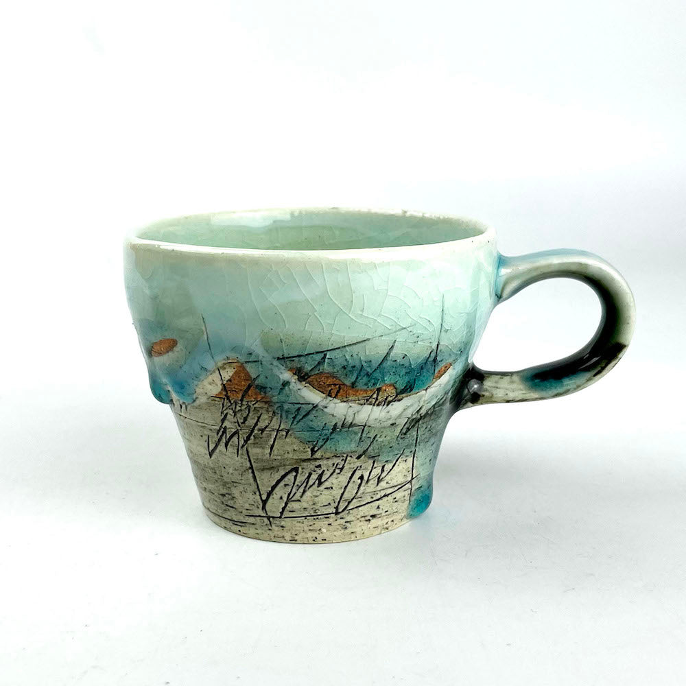 Cup and Saucer Senkoku Blue (5oz) image 8