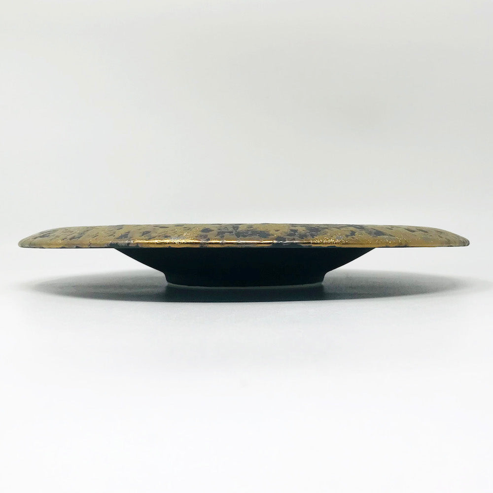 Plate Gold Tankin Crater 炭金クレーター (10.5"D) image 1