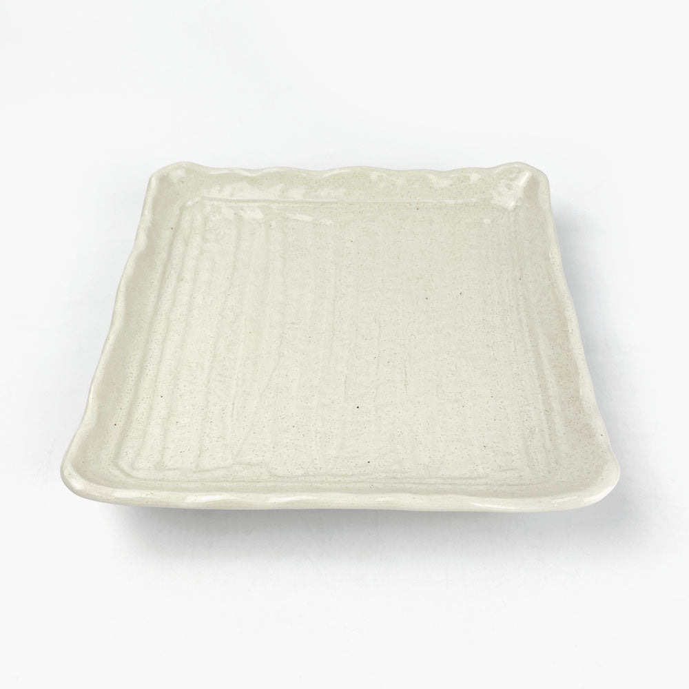Sq. Plate Sogi White (7"D) image 2