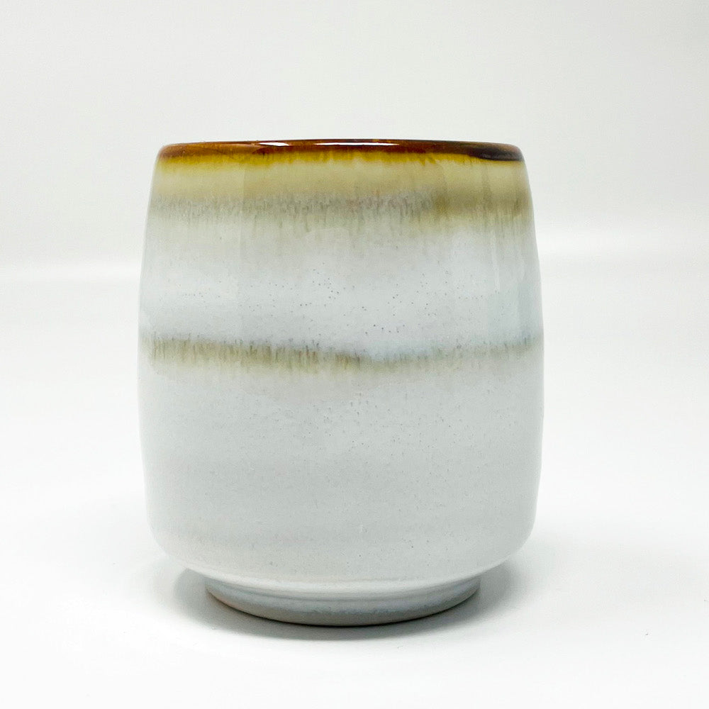 Fuchi Tenmoku Tea Cup (2"D) image 0