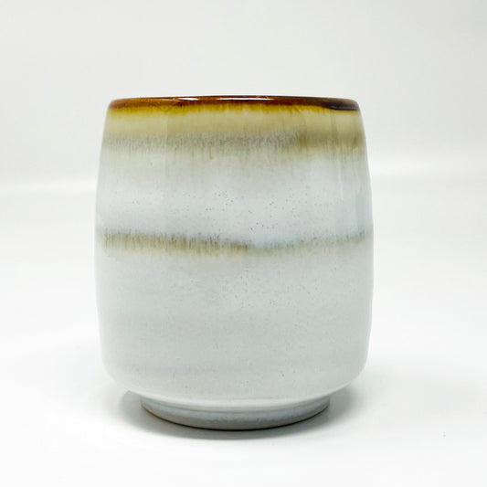 Fuchi Tenmoku Tea Cup (2"D) image 0