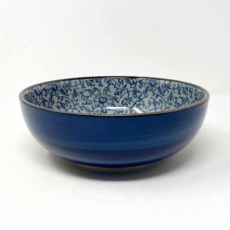 Shallow Bowl Manyo Karakusa (7.75") image 0