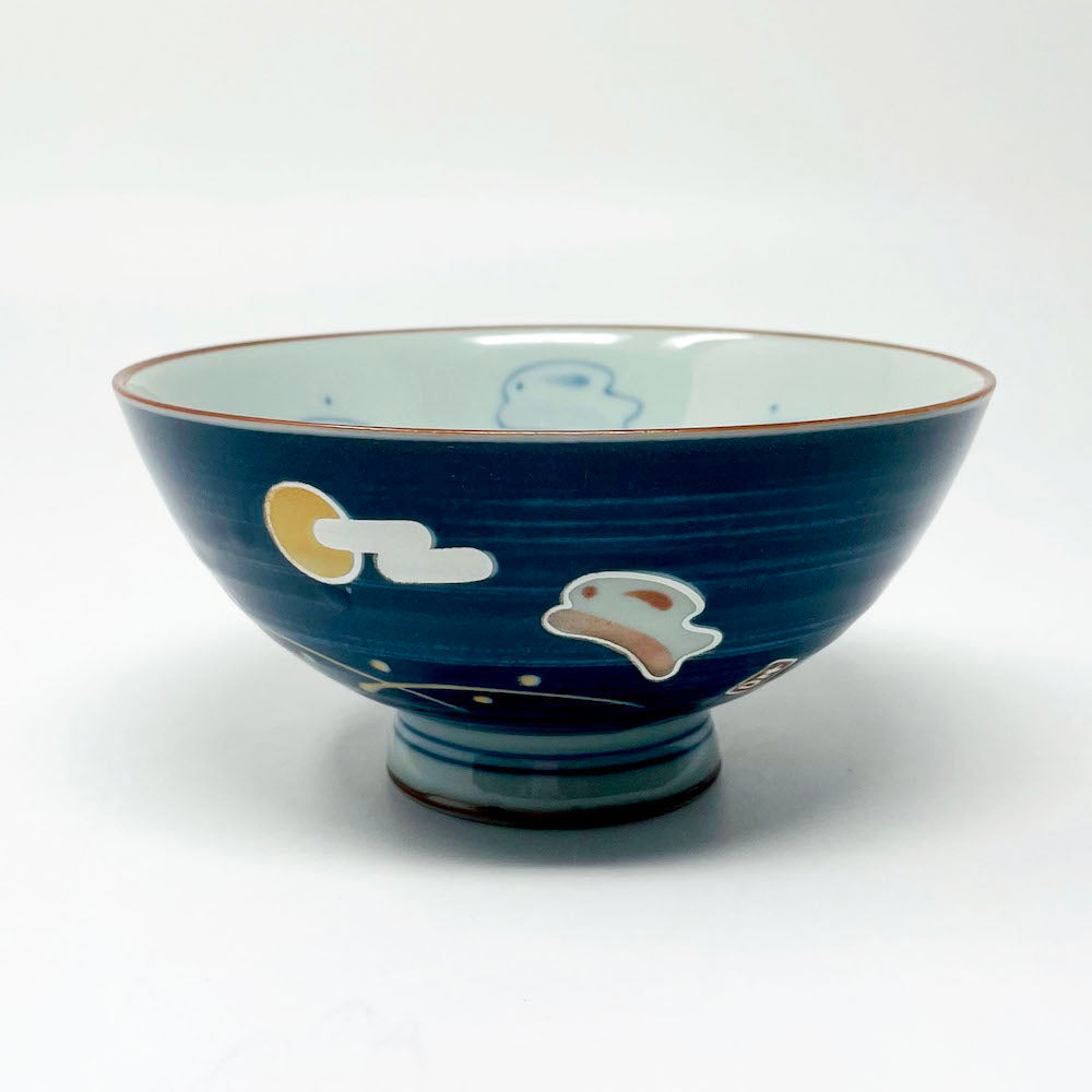Tsukiusagi Rice Bowl (5"D) image 0