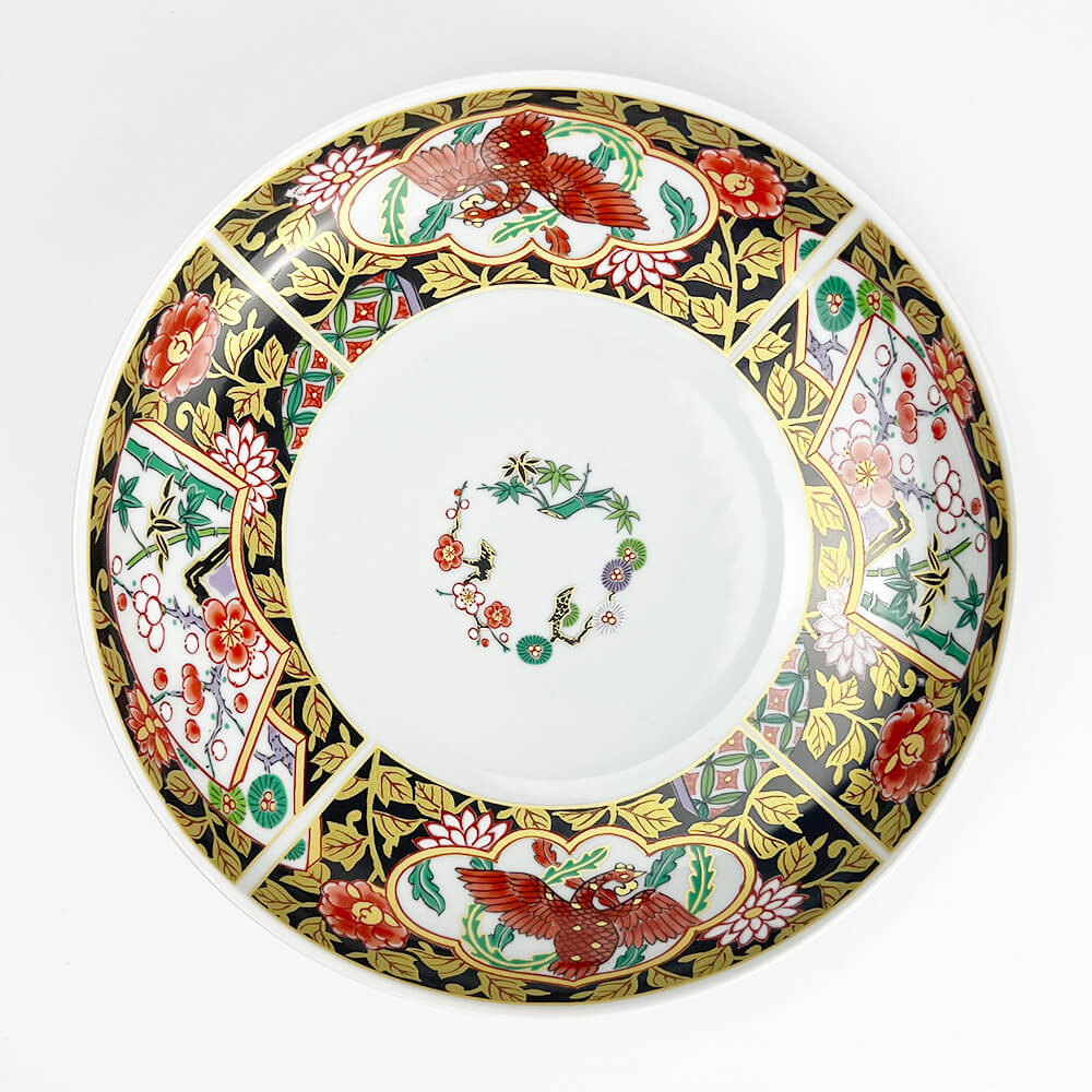 Arita Koimari Gold Moribachi Plate (9.75"D) image 2