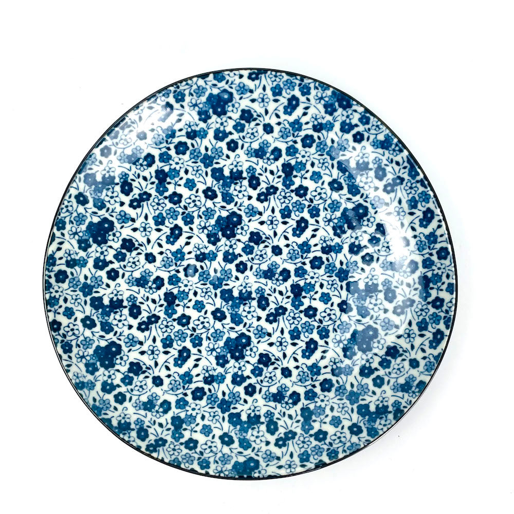 Aizome Kobana Plate (7.5"D) image 1