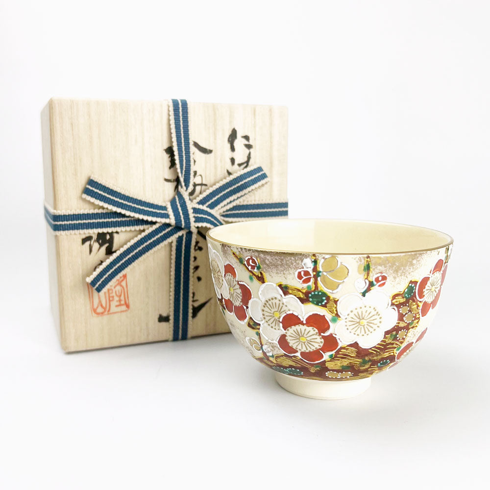 Matcha Bowl Ume Itchin Umemura (8.5 oz) image 0