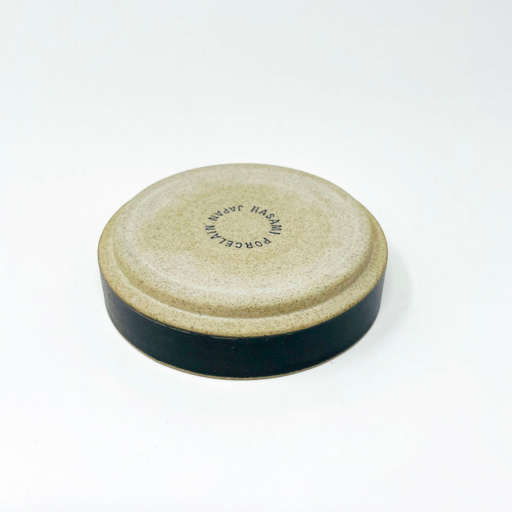 Hasami Porcelain Plate (3.25"D) -Black image 7