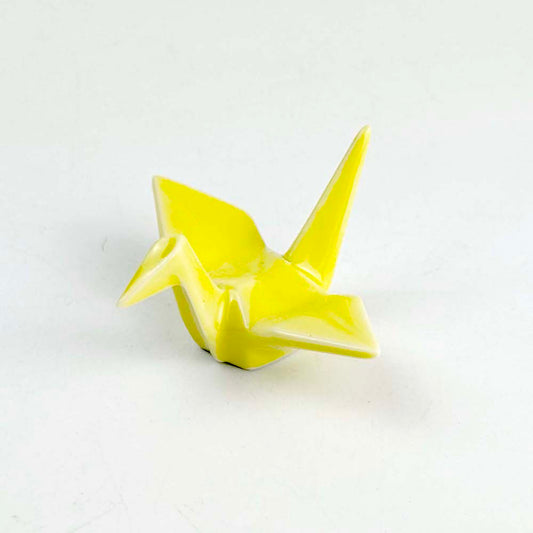 Chopstick Rest - Crane Yellow image 0