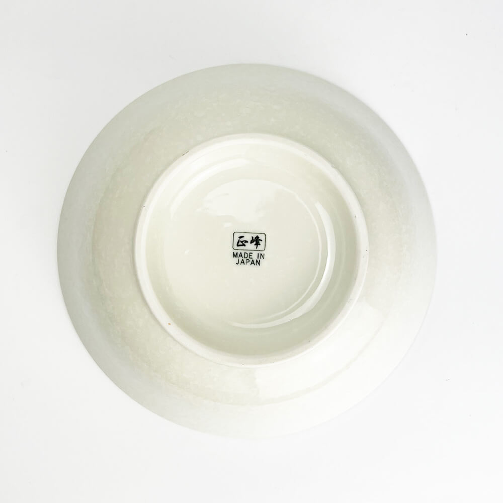White Seigaiha Wave Ramen Bowl (8.25"D) image 10
