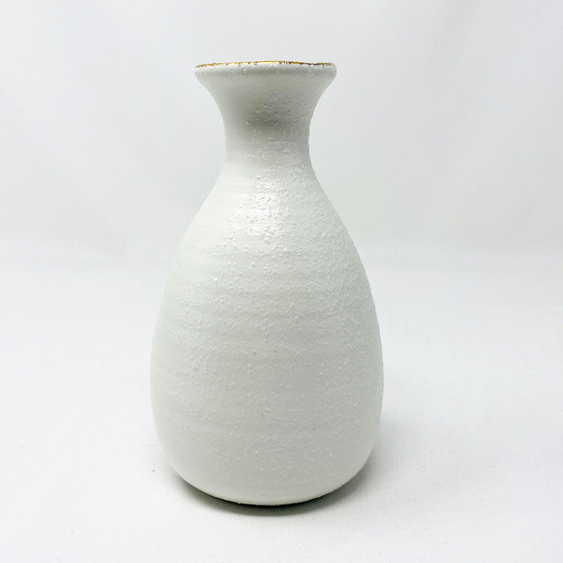 Sake Bottle Gold White  (10.5 fl.oz) image 1