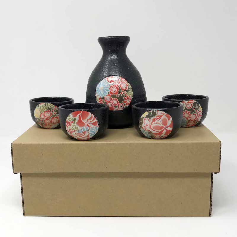Sake Set 1:2 Flower image 2