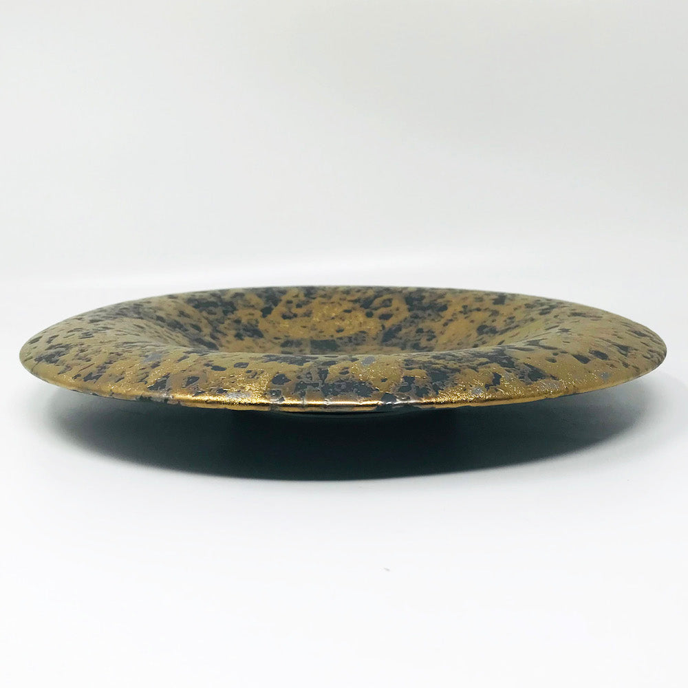 Plate Gold Tankin Crater 炭金クレーター (10.5"D) image 0
