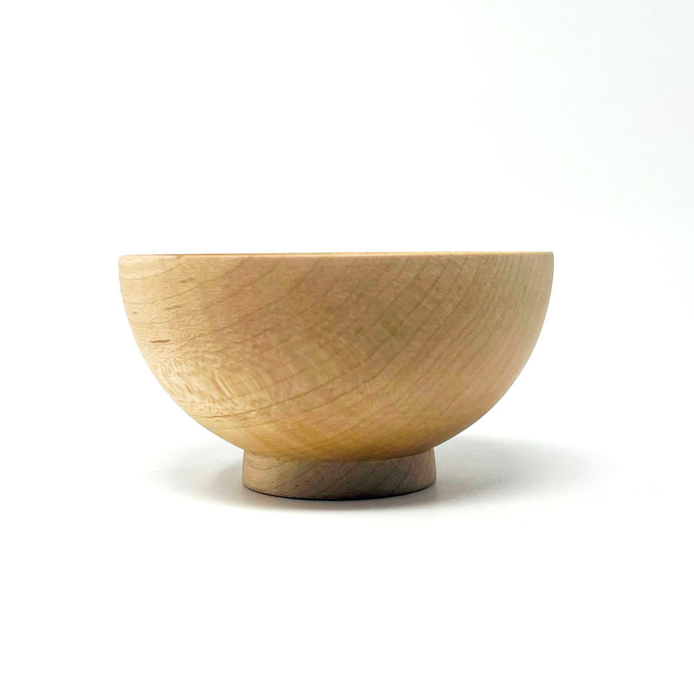 Wooden Soup Bowl Kids (4"D) image 5