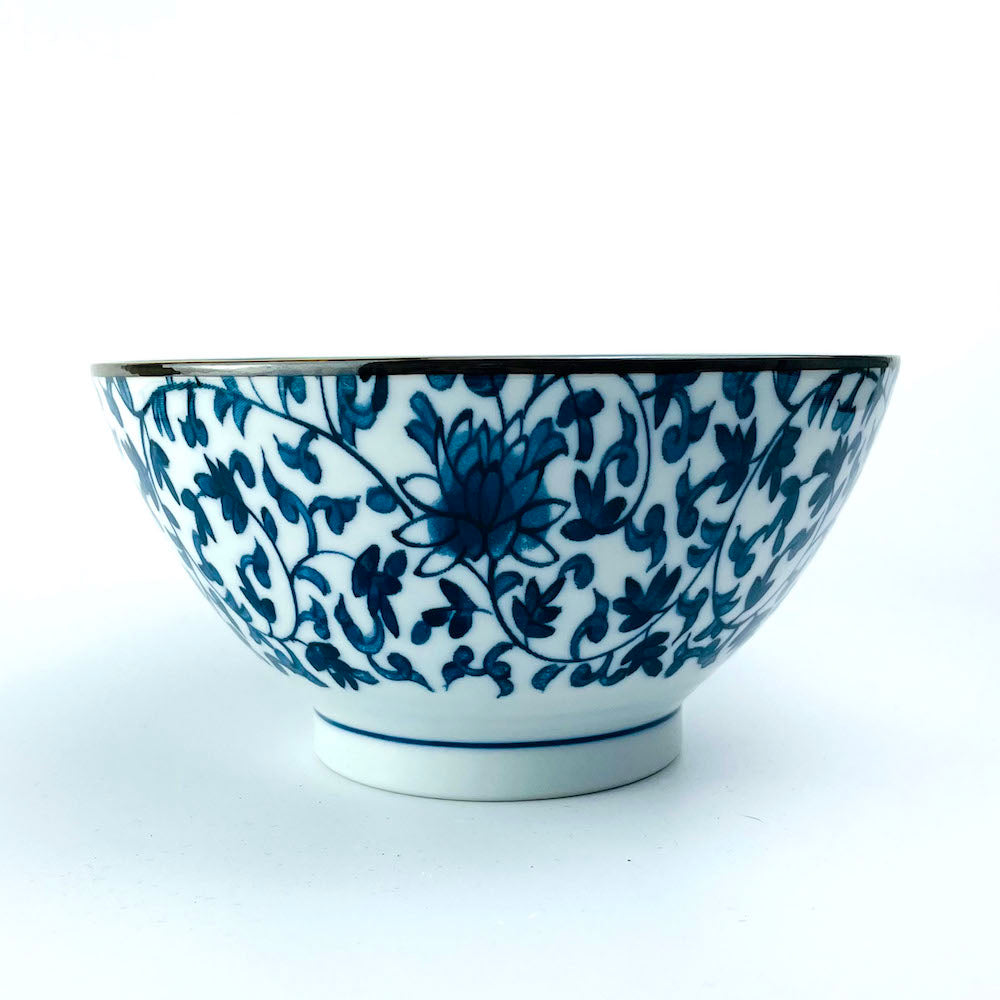 Arita Hana Karakusa Bowl (7"D) image 4