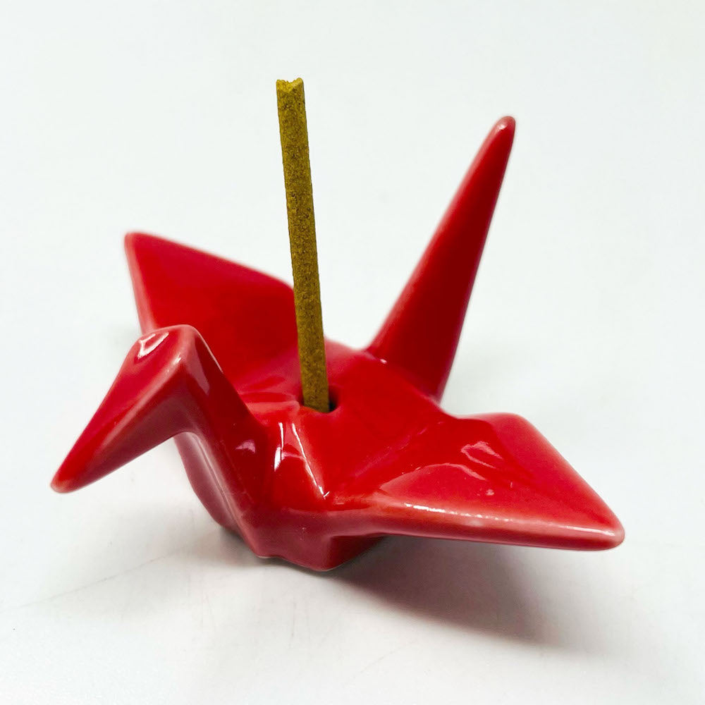 Incense Stand - Crane Red image 2