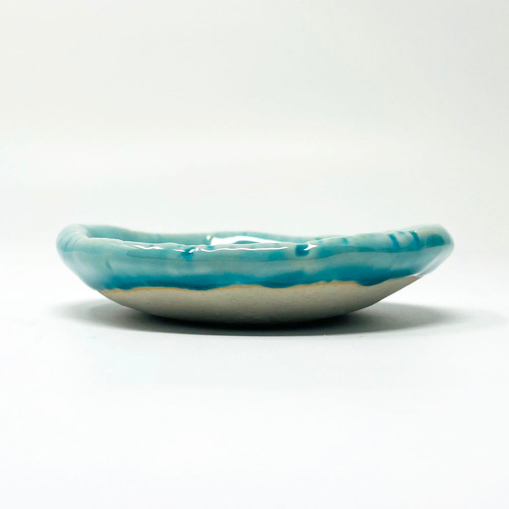 Dish Turquoise (3.75"x3.5") image 1
