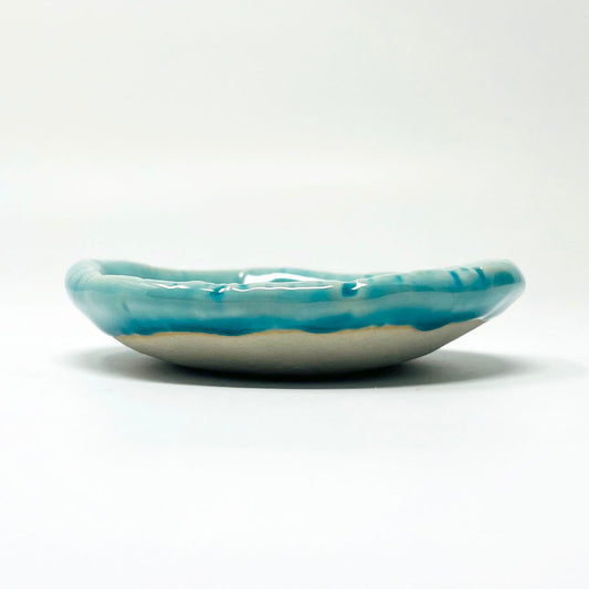 Dish Turquoise (3.75"x3.5") image 1