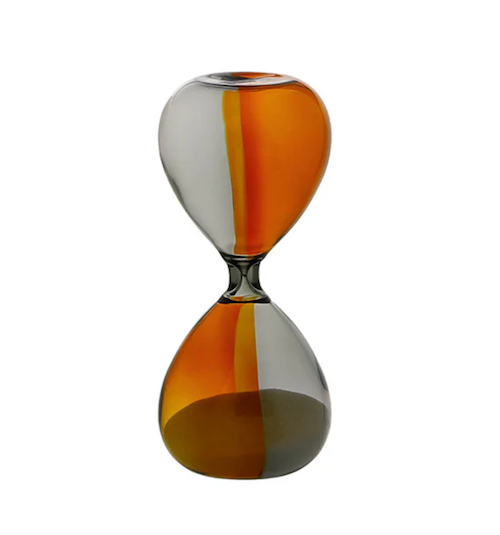 Hourglass Bicolor (M) - Grey x Amber (5min) image 1