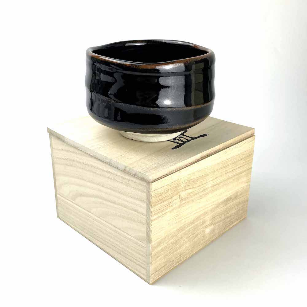 Matcha Bowl Tenmoku (4.5"D) image 2