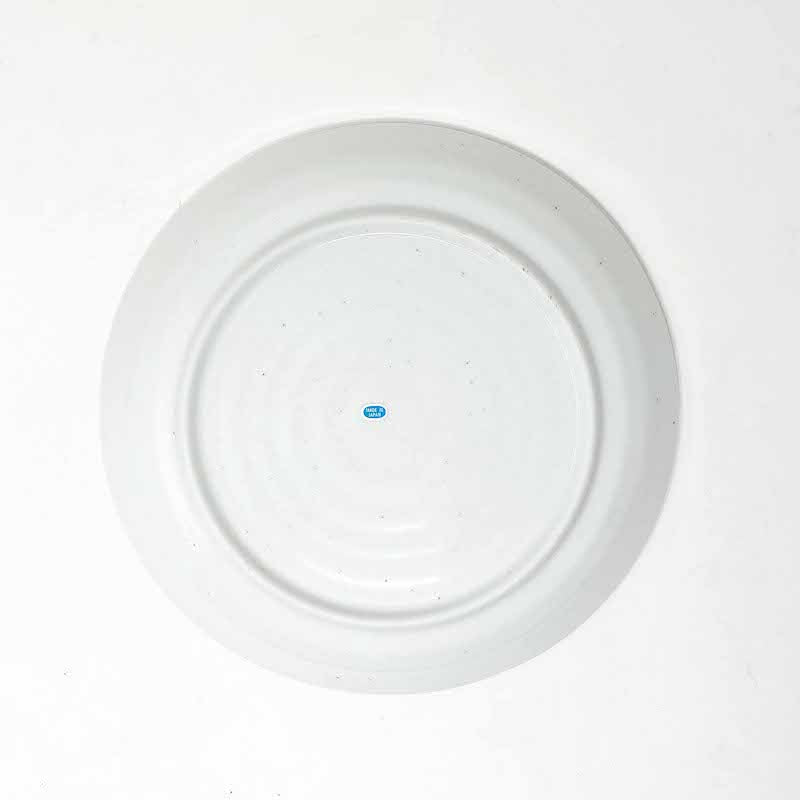 White Kobiki Plate  (9.5"D) image 2