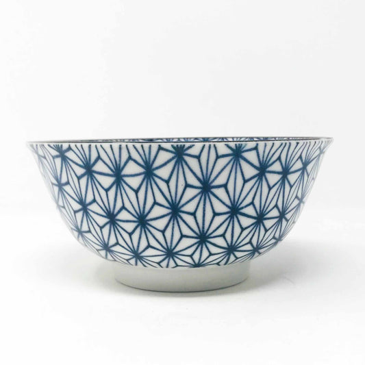 Asanoha Blue Tayo Bowl (6"D) image 1