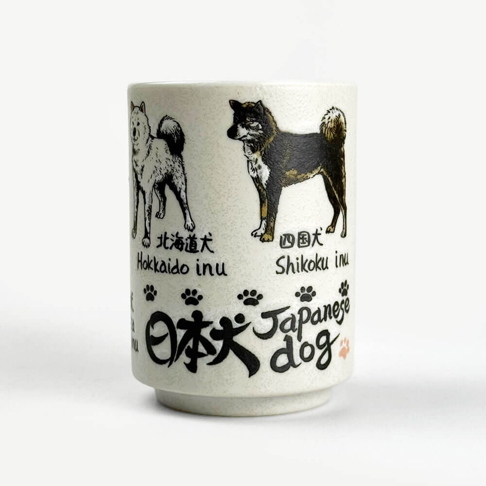 Yunomi Tea Cup Dog of Japan (8oz) image 0
