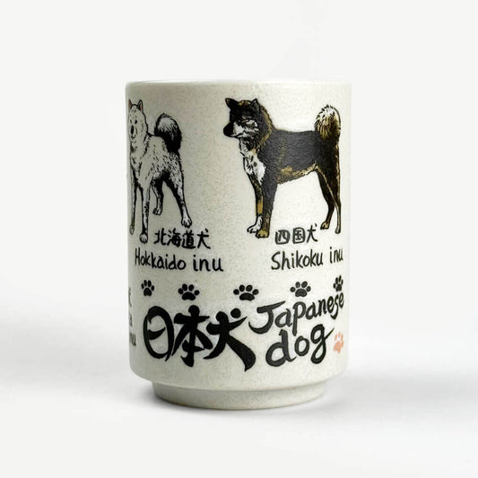Yunomi Tea Cup Dog of Japan (8oz) image 0