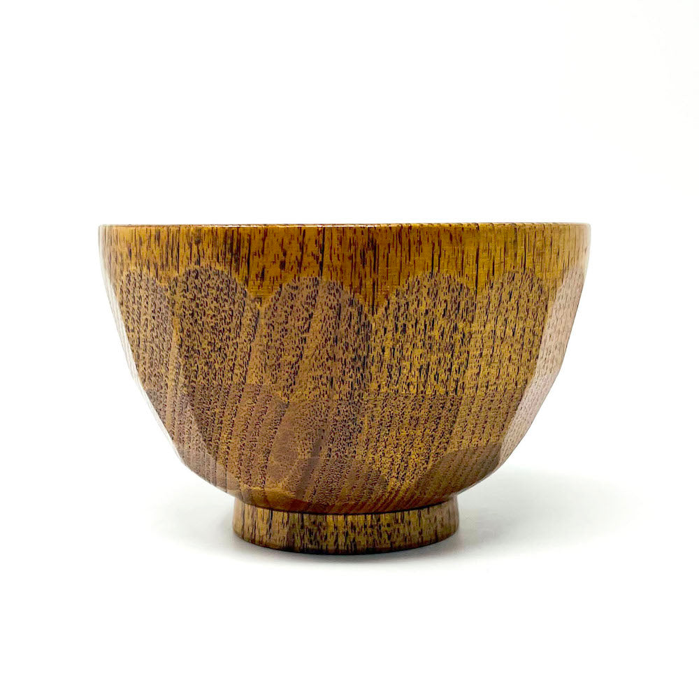 Wooden Soup Bowl Kikko (7oz) image 1