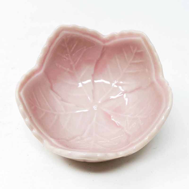 Small Dish Leaf Pink (2.5"D) image 4