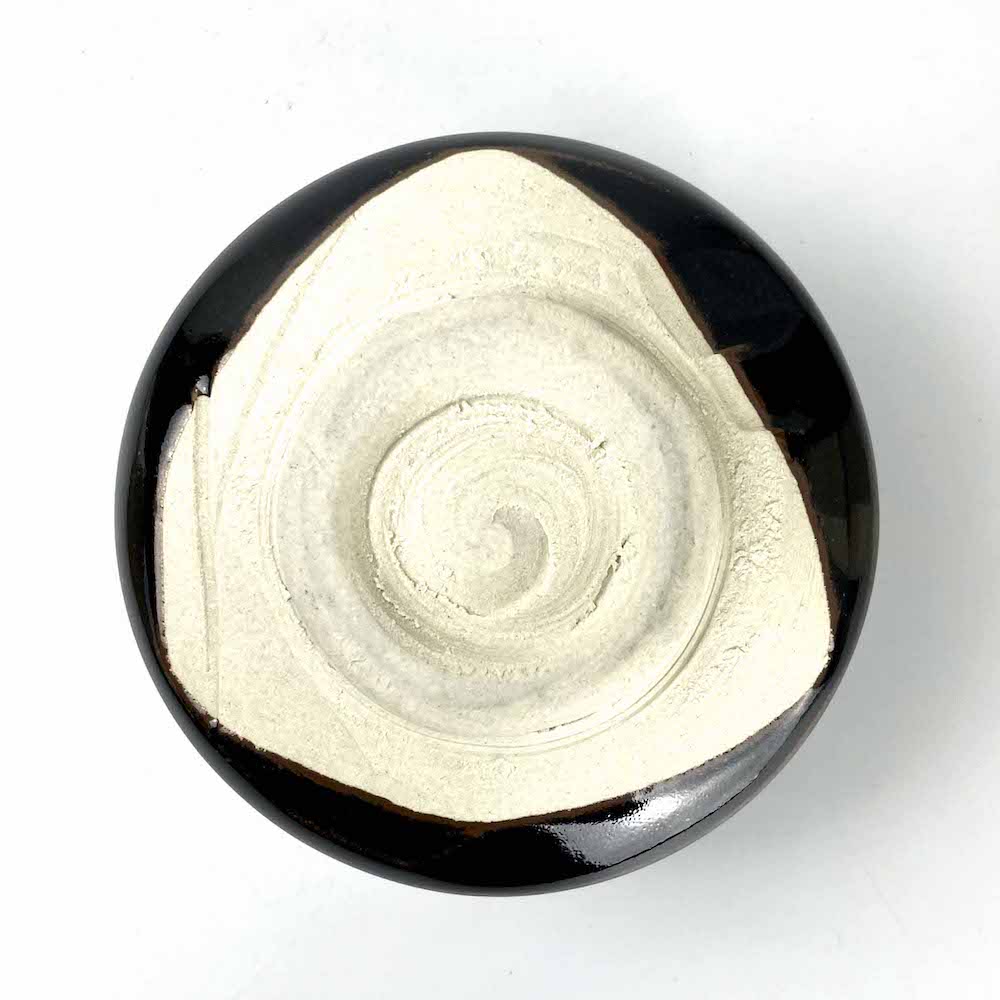 Matcha Bowl Tenmoku (4.5"D) image 3