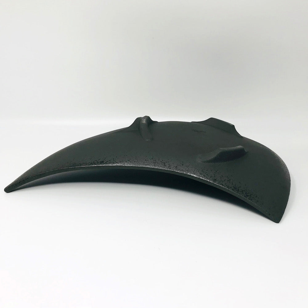 Footed Triangle Plate Black Dot image 4